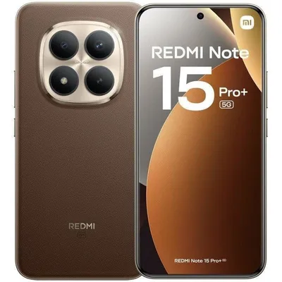 Xiaomi REDMI Note 15 Pro Plus 5G 12GB 512GB 6.83" Mokka Braun