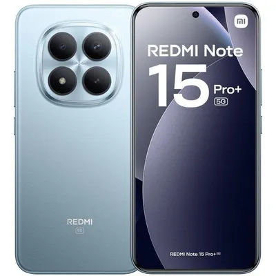 Xiaomi REDMI Note 15 Pro Plus 5G 12GB 512GB 6.83" Blau Glacier