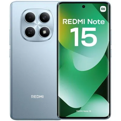 Xiaomi REDMI Note 15 4G 8GB 256GB 6.77" Blau Glacier