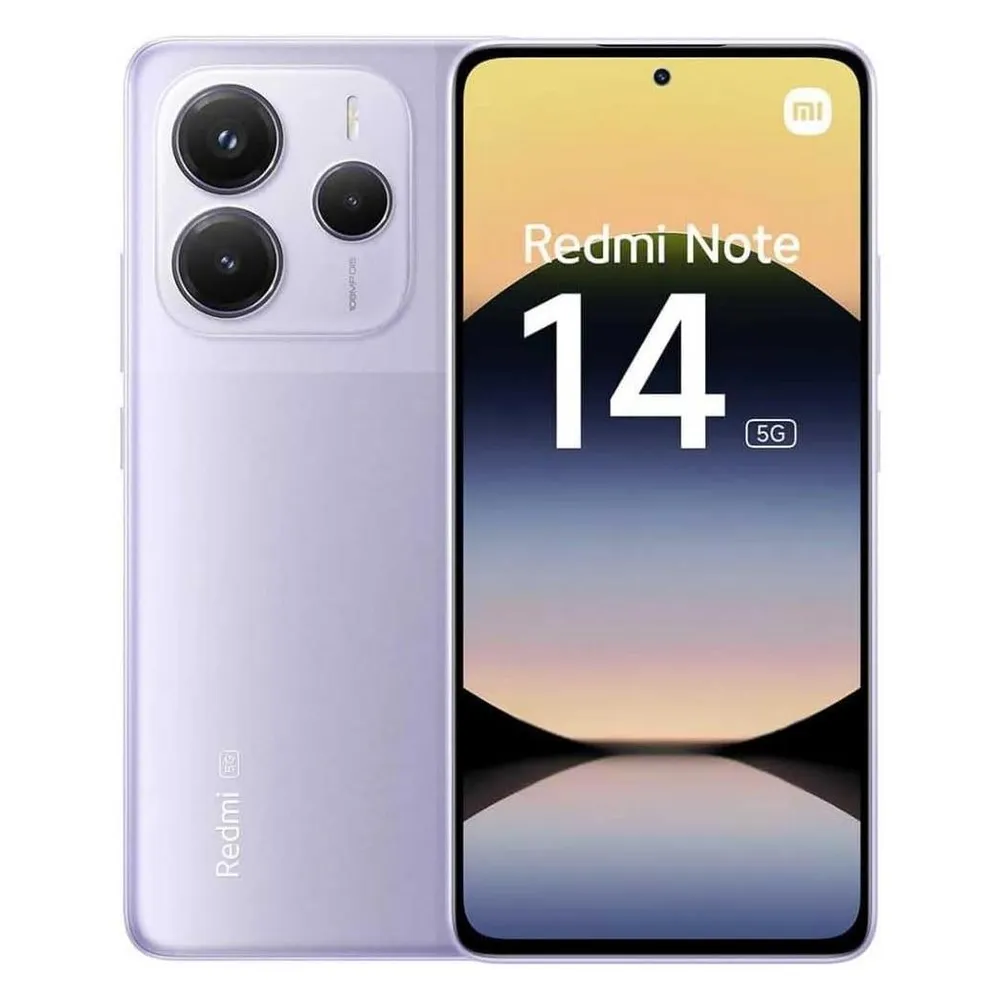 Redmi Note 14 5G 8GB + 256GB Lavender Purple Smartphone
