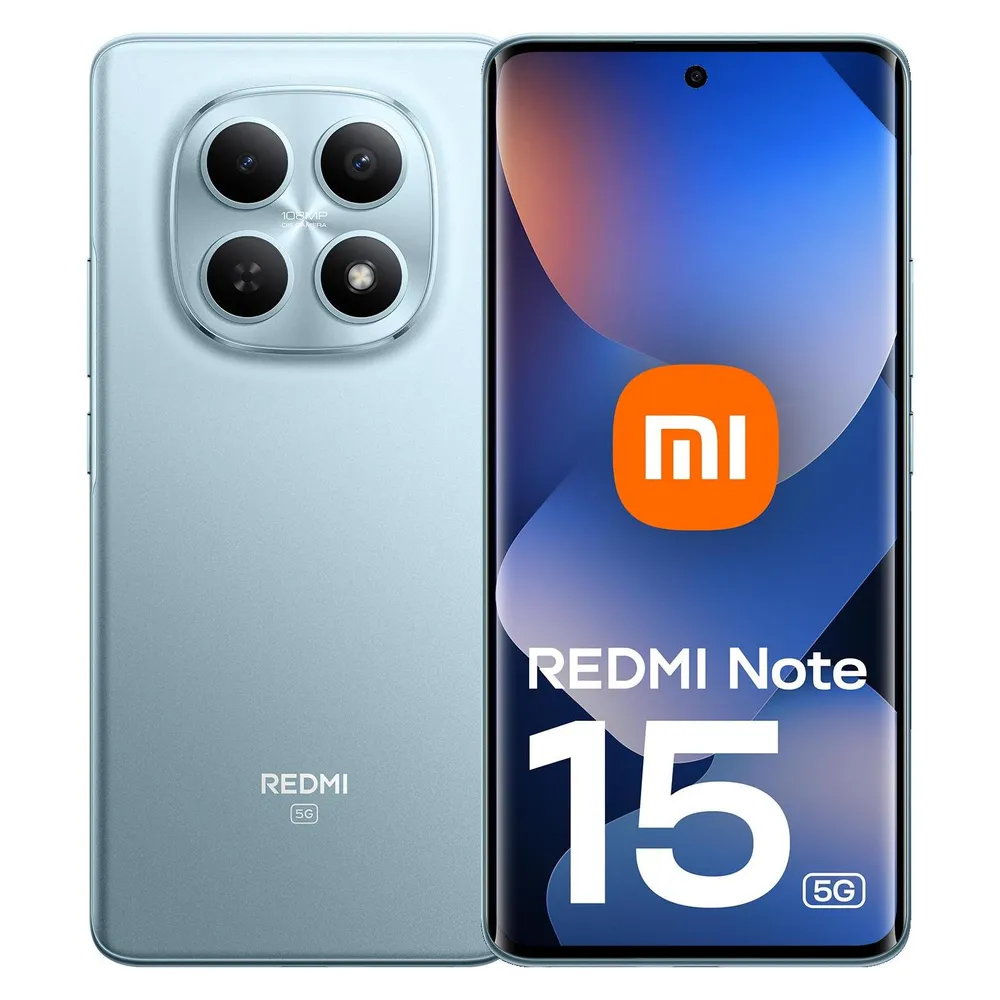 Redmi Note 15 5G 6GB + 128GB Glacier Blue Smartphone