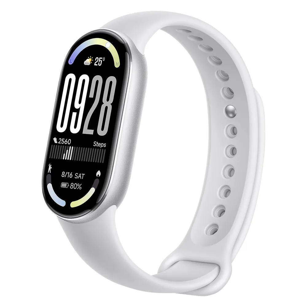 Smart Band 10 Glacier Silver Smartwatch