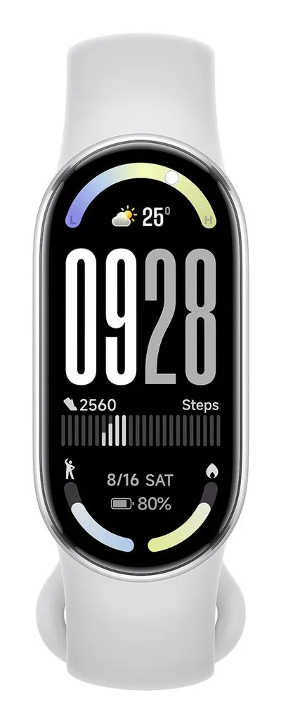 Smart Band 10 Glacier Silver Smartwatch