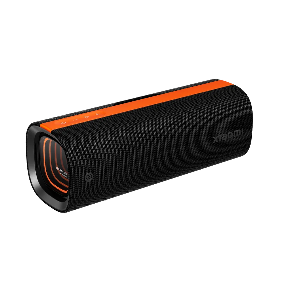 Sound Party schwarz orange Bluetooth-Lautsprecher