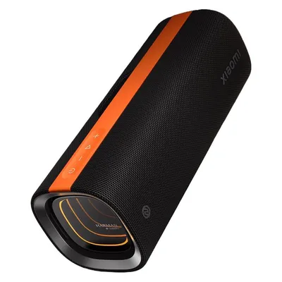 Sound Party schwarz orange Bluetooth-Lautsprecher