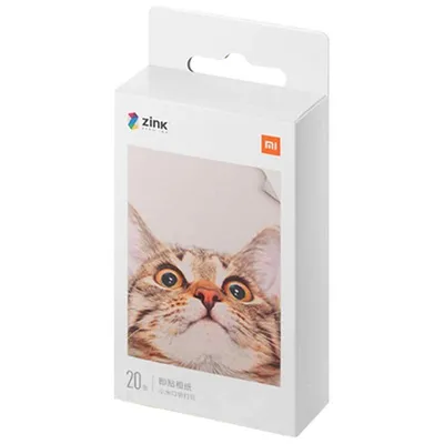 Xiaomi Fotopapier für den tragbaren Fotodrucker Xiaomi Mi, 20 Einheiten
