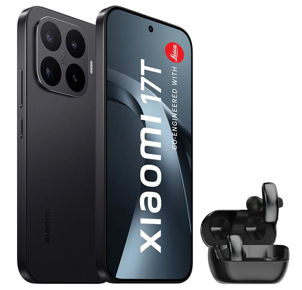 Xiaomi 17T 12+256GB Smartphone & Bluetooth Kopfhörer Handy (50 MP Kamera)