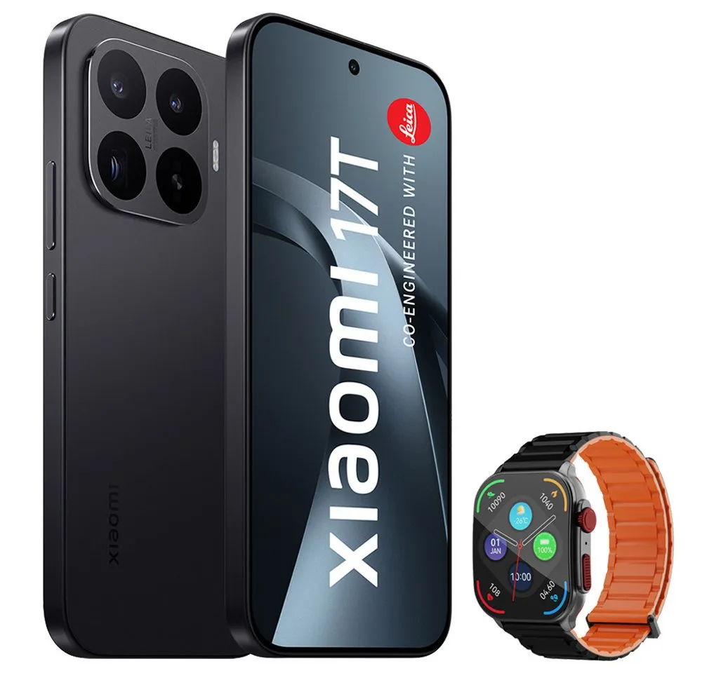 Xiaomi 17T 12+256GB Smartphone & Smartwatch Handy (50 MP Kamera)