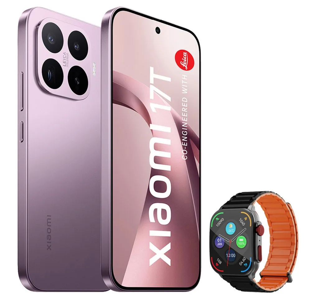 Xiaomi 17T 12+256GB Smartphone & Smartwatch Handy (50 MP Kamera)