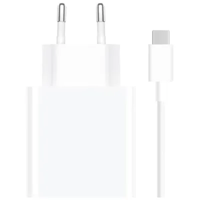 Xiaomi 33W Lade-Kombi-USB-A-Ladegerät Weiß