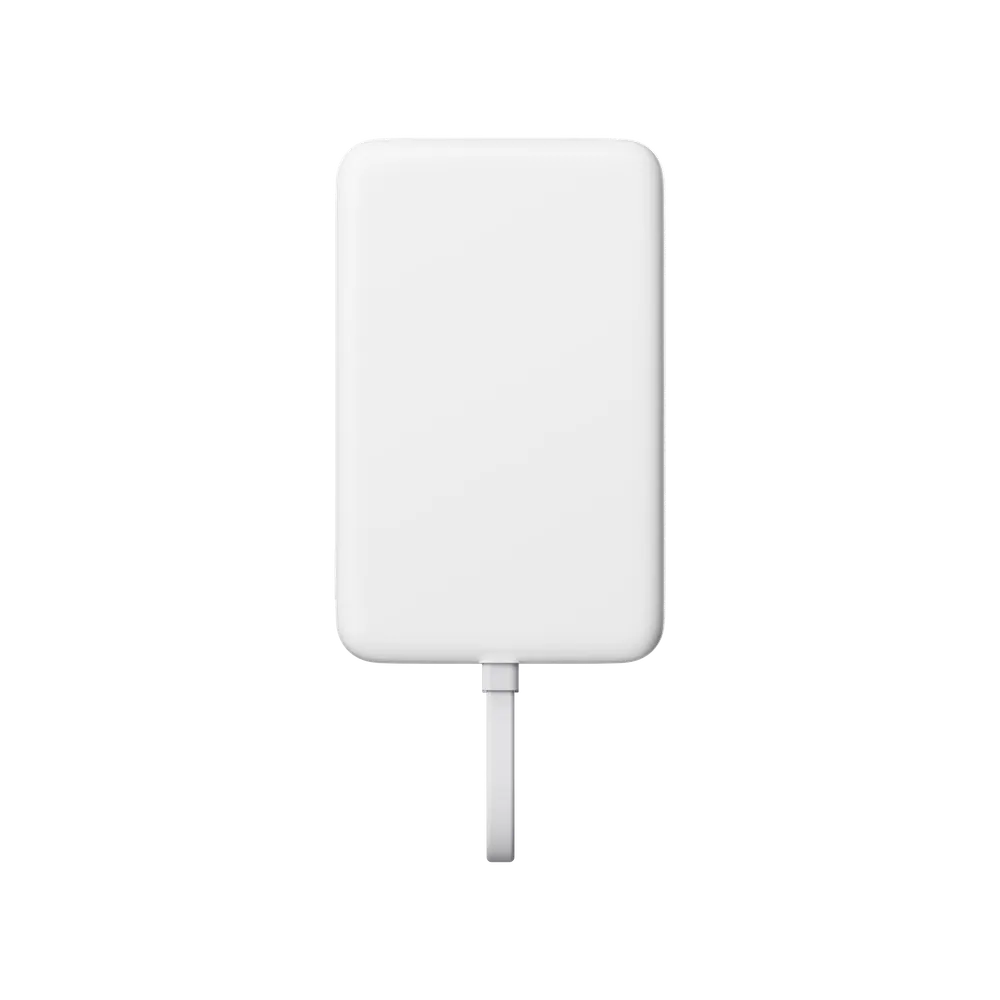 Xiaomi 33W Magnetic Power Bank 10000mAh (Integrated Cable) White 10000mAh