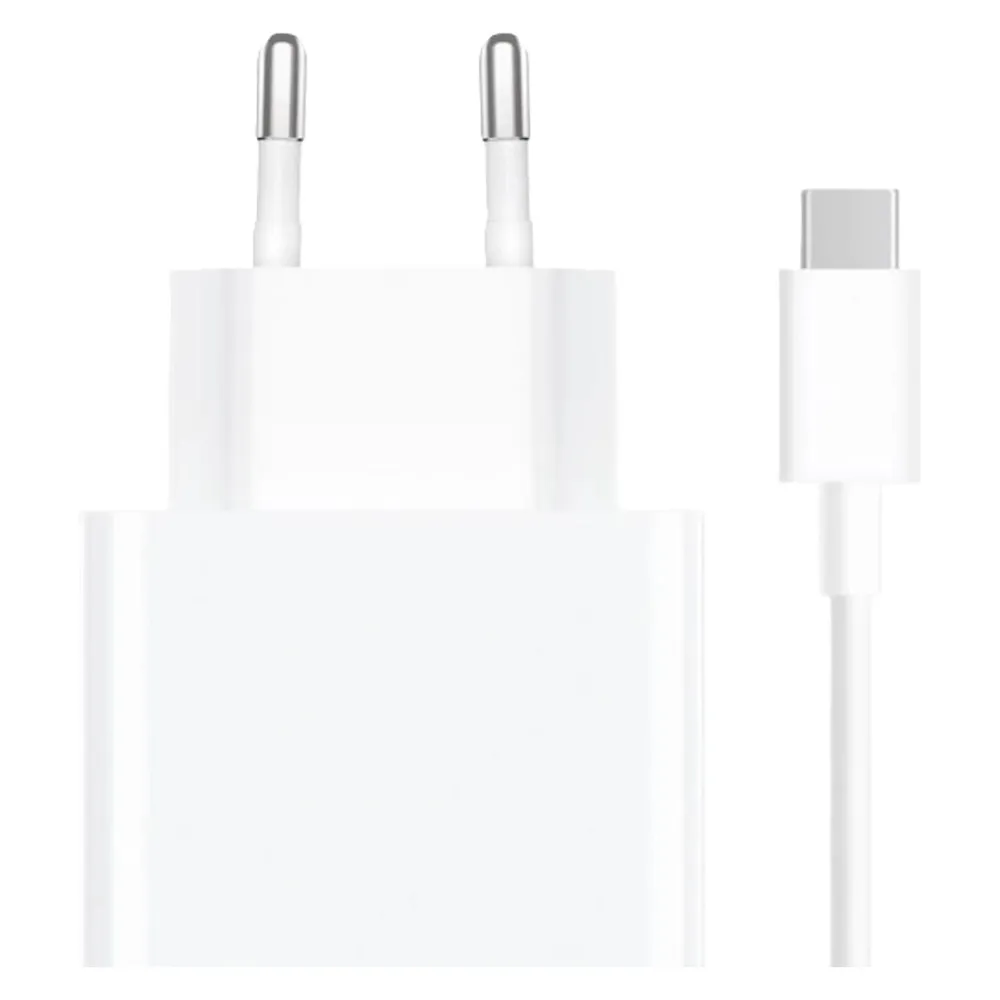 Xiaomi 33W USB-A Schnelllade-Netzteil Weiß + USB-A auf USB-C Kabel