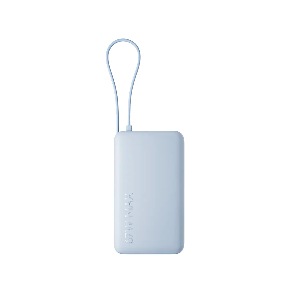 Xiaomi 67W Power Bank 10000 (Integrated Cable) Ice Blue
