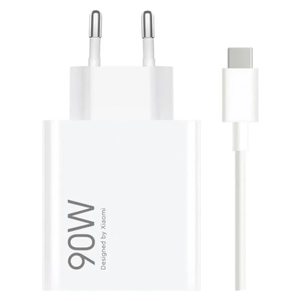 XIAOMI MDY-15-EK GaN 90W HyperCharge Combo USB-A-Wandladegerät USB-C-Kabel 100cm