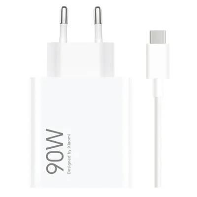 XIAOMI MDY-15-EK GaN 90W HyperCharge Combo USB-A-Wandladegerät USB-C-Kabel 100cm