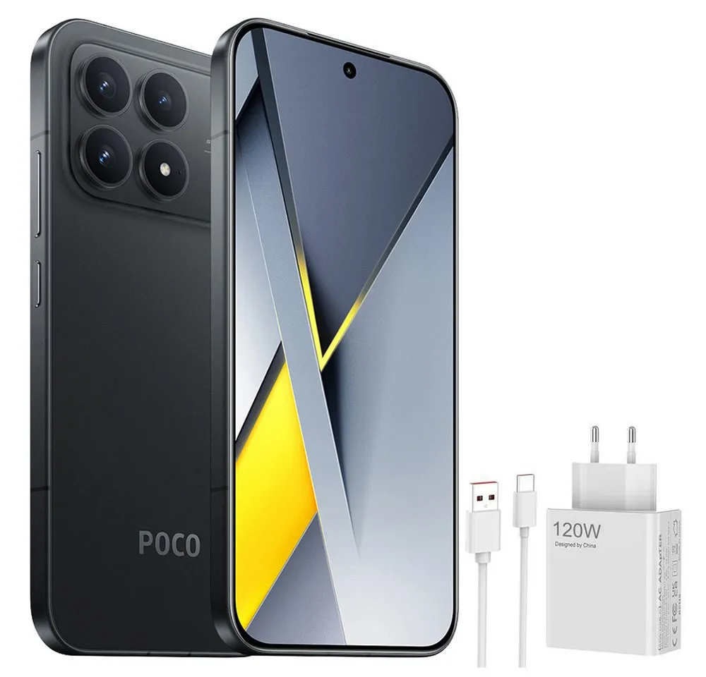 Xiaomi POCO F8 Pro 12+256GB Smartphone & 120W HyperCharge Handy (50 MP Kamera)