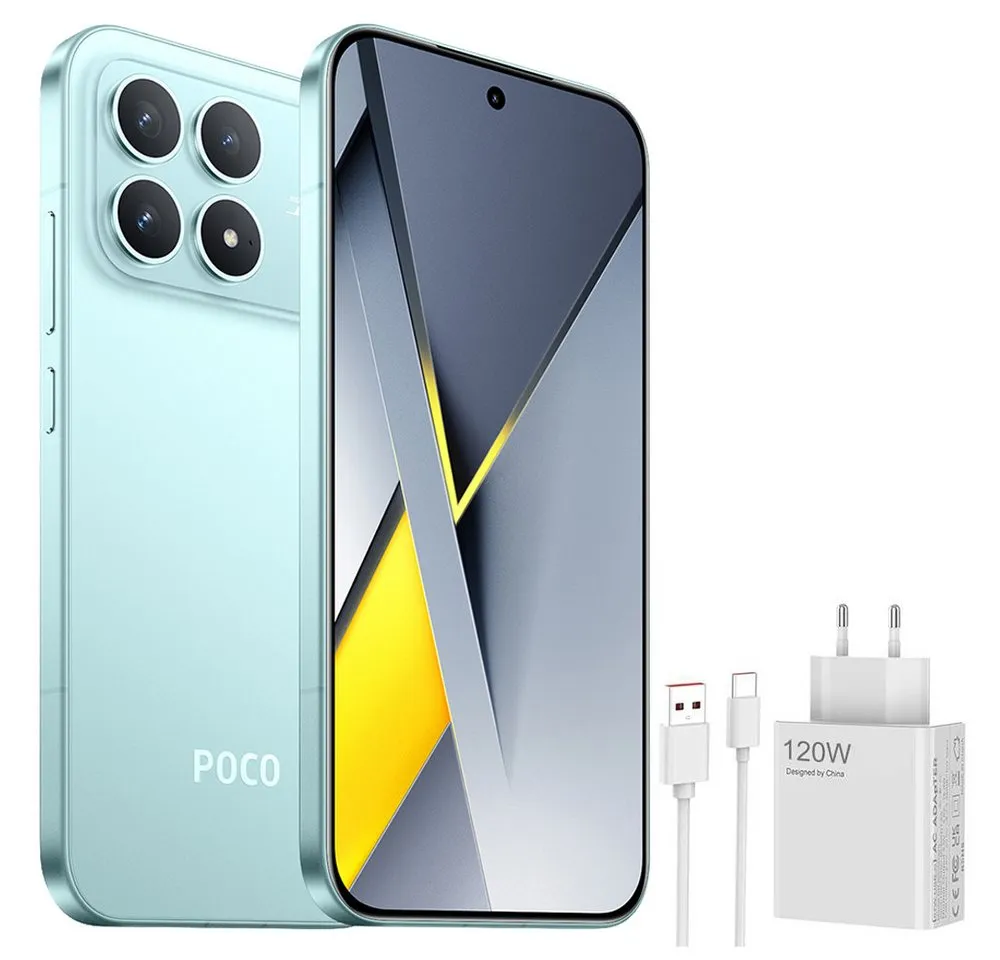 Xiaomi POCO F8 Pro 12+256GB Smartphone & 120W HyperCharge Handy (50 MP Kamera)