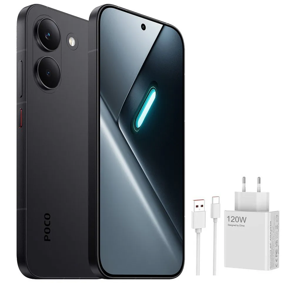 Xiaomi POCO X8 Pro 8+256GB Smartphone & 120W HyperCharge Handy (50 MP Kamera, 6,59" Display)