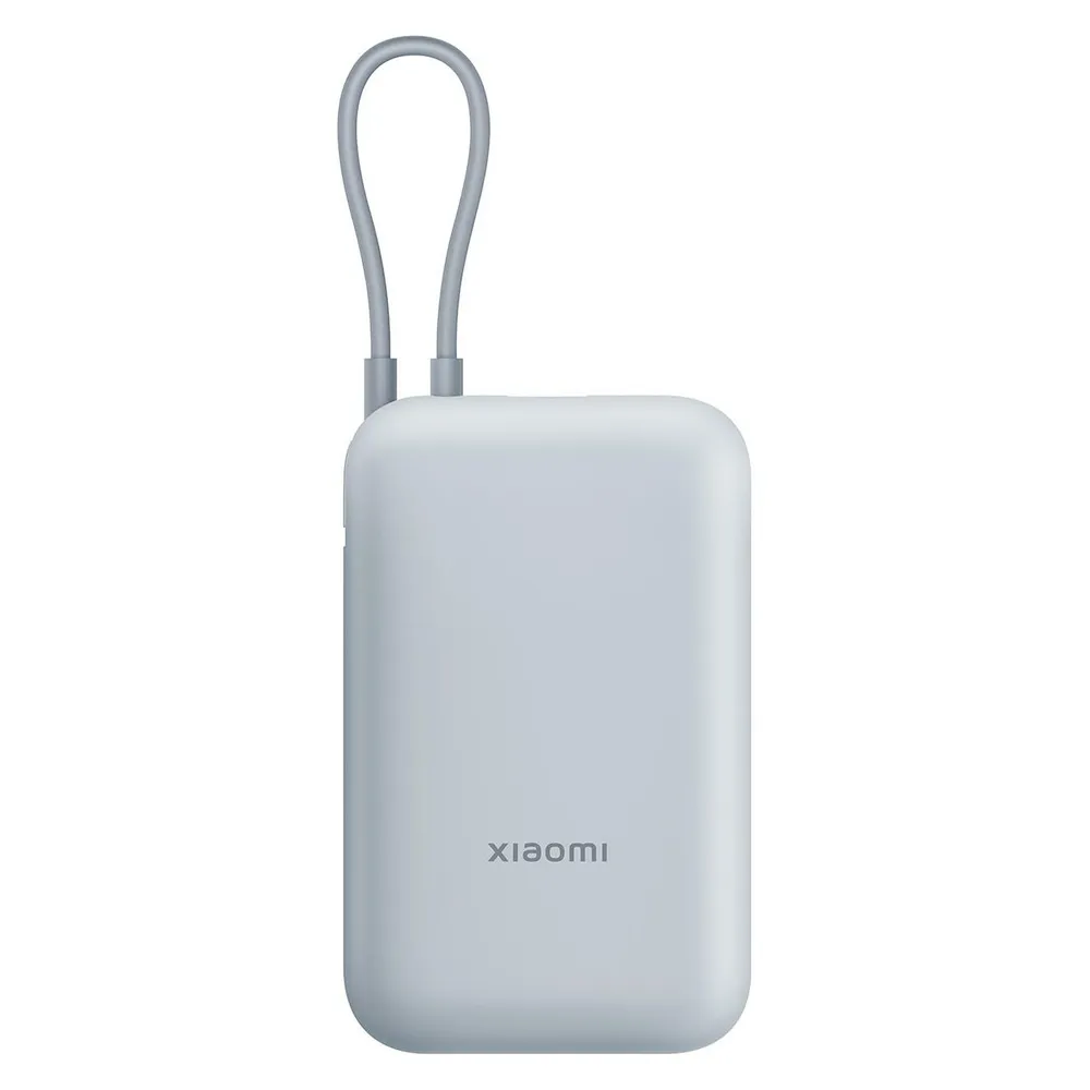 Xiaomi Powerbank 10000mAh Integriertes Kabel Eisblau