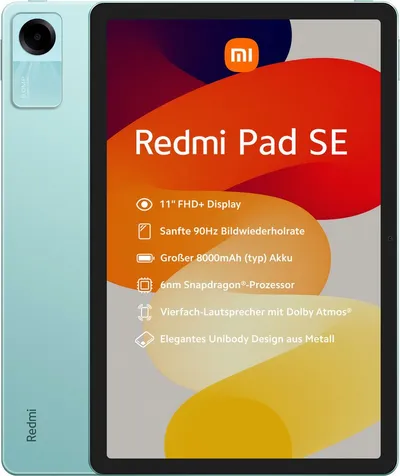 Xiaomi Redmi Pad SE 4+128Gb Tablet (11", 128 GB, Android)