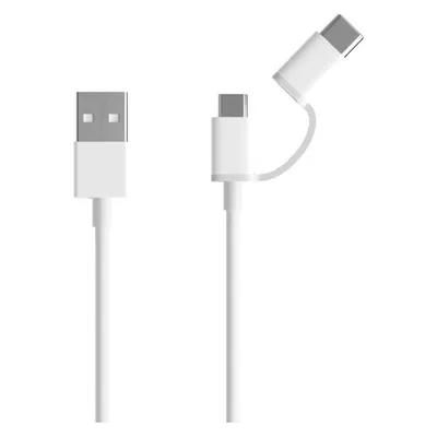 Xiaomi USB-auf-Micro-USB-Kabel mit USB-C-Adapter
