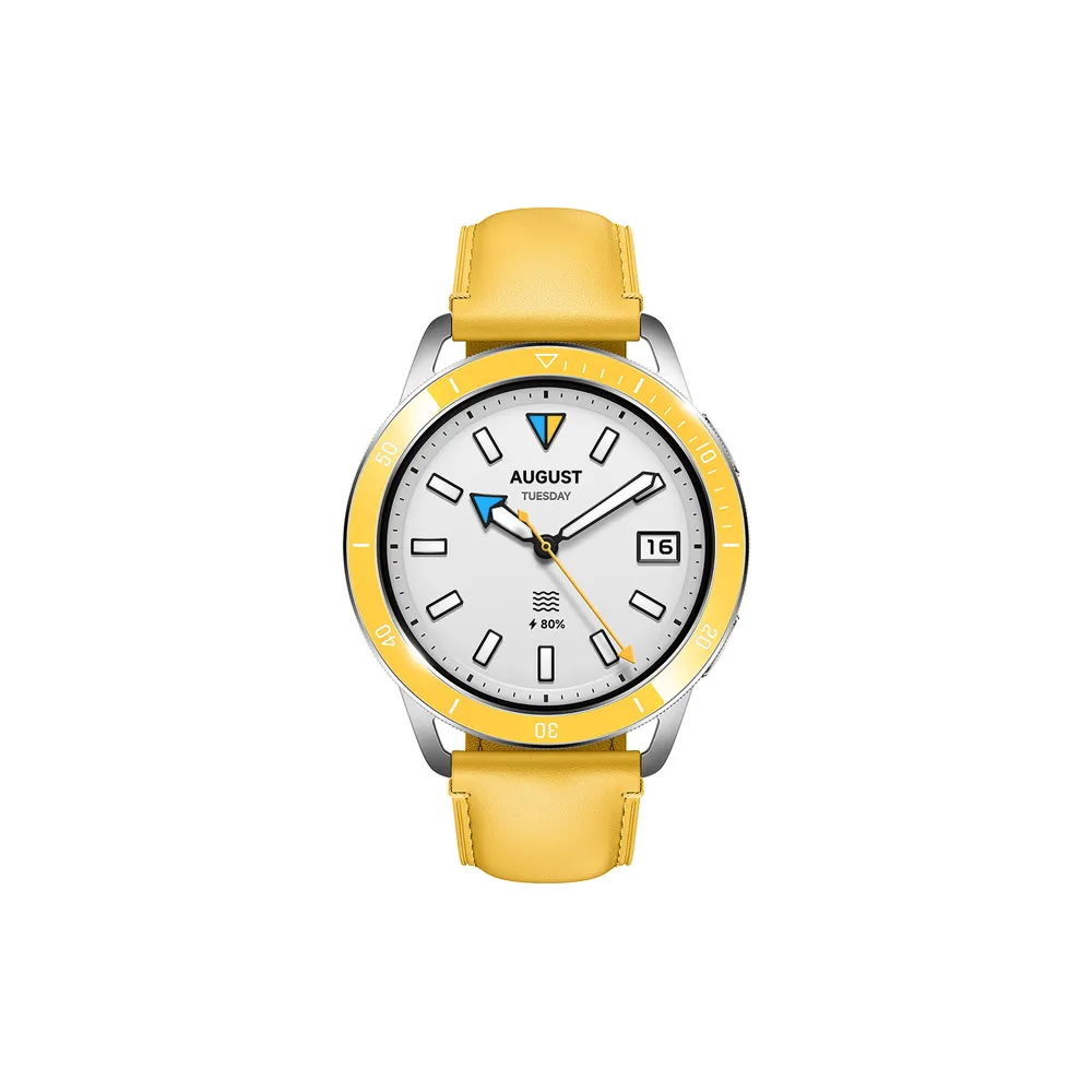 Xiaomi Watch Lünette Chrome Yellow