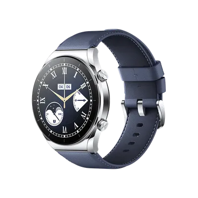Xiaomi Watch S1 Strap (Leather) Blau