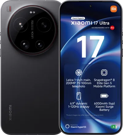 Xiaomi 17 Ultra 512GB Schwarz 5G