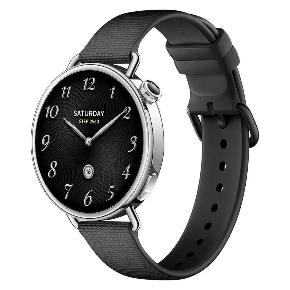 Xiaomi Watch S4 Bluetooth 41mm AMOLED Silber Schwarz Wasserdicht 5ATM SpO2 Herzfrequenz Schlaf