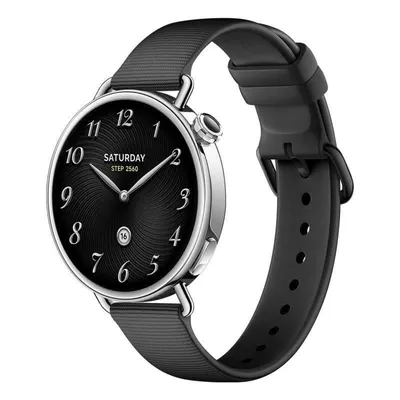 Xiaomi Watch S4 Bluetooth 41mm AMOLED Silber Schwarz Wasserdicht 5ATM SpO2 Herzfrequenz Schlaf
