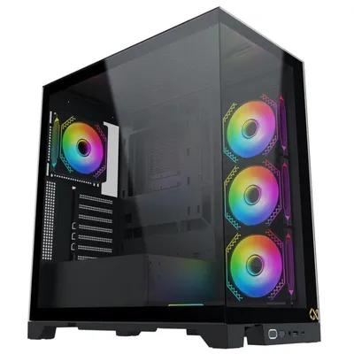 PC-Gehäuse Xigmatek Endorphin Ultra Schwarz ATX/mATX/mini-ITX ARGB Glas