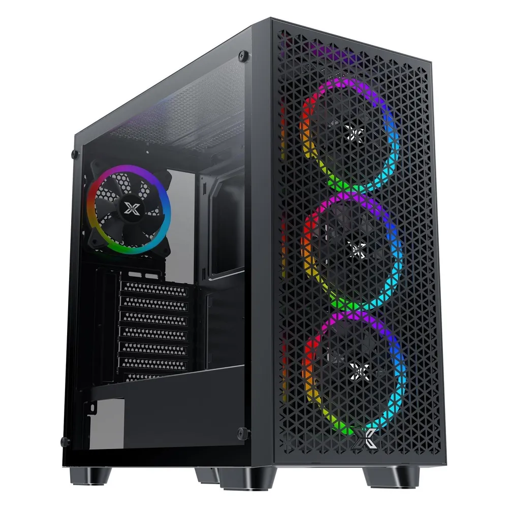 PC-Gehäuse Xigmatek EN42522 Gaming G Pro Schwarz ARGB