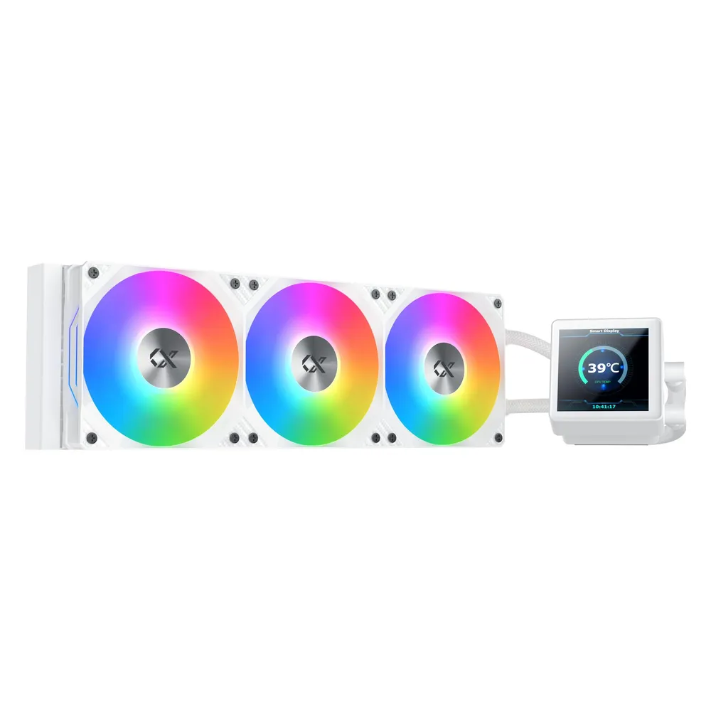 Refrigeración Líquida Xigmatek Connect 360 360mm 3 Ventilatoren ARGB LCD-Bildschirm