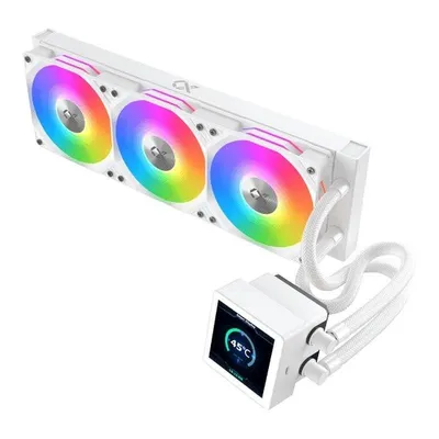 Refrigeración Líquida Xigmatek Connect 360 360mm 3 Ventilatoren ARGB LCD-Bildschirm