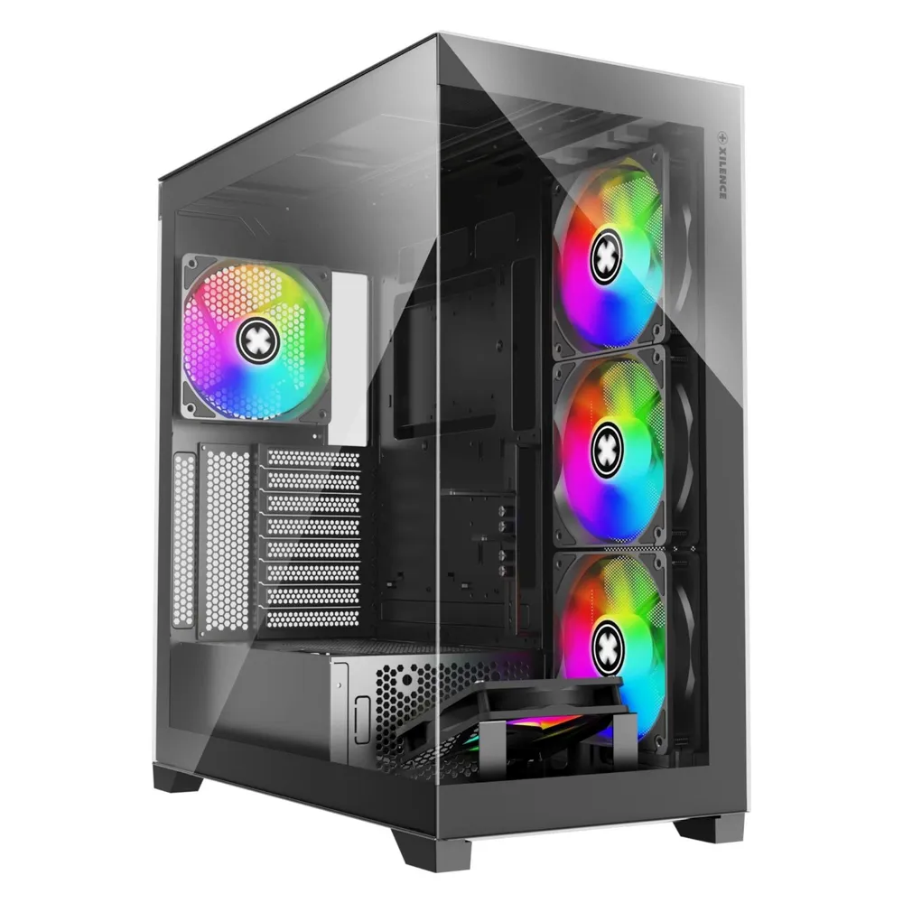 PC-Gehäuse Xilence XG171 Midi Tower ARGB Seitenfenster
