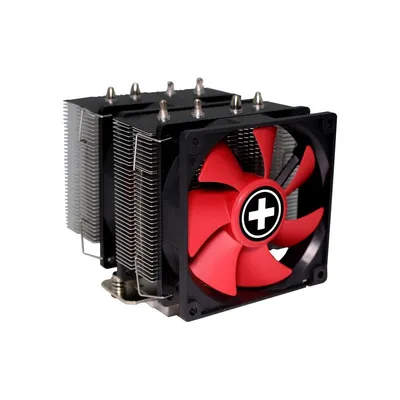 Xilence XC044 Computerkühlsystem Prozessor Kühler 9,2 cm Schwarz, Rot