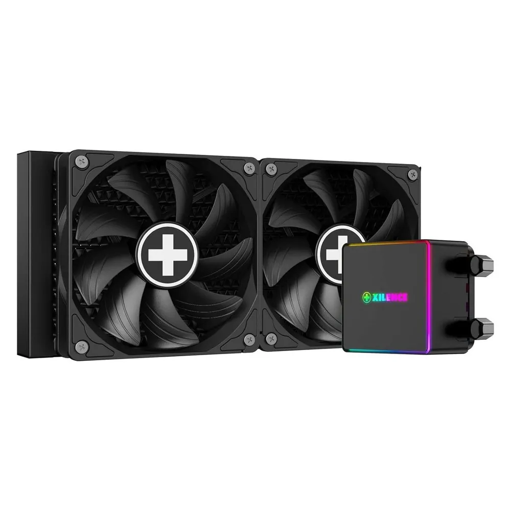 Flüssigkeitskühlung Xilence LiQuRizer LQ240PRO 240mm 2 Lüfter RGB adressierbar