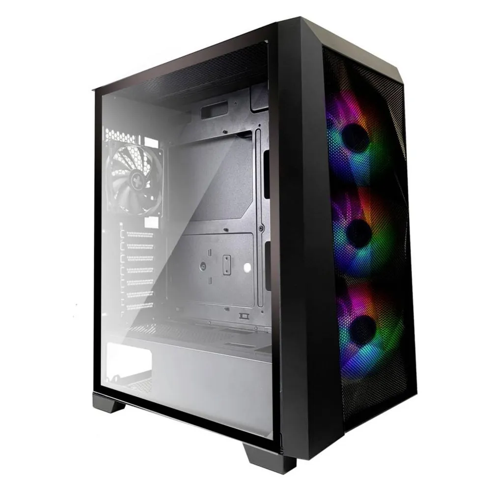 Gehäuse Xilence Performance C XG131 Midi Tower Schwarz RGB ATX