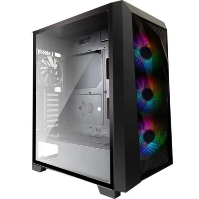 Gehäuse Xilence Performance C XG131 Midi Tower Schwarz RGB ATX