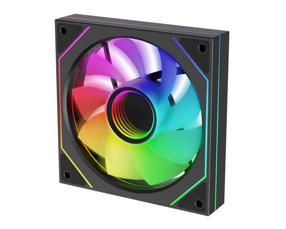 Xilence Gehäuselüfter XF078 Reverse Gehäuselüfter, mit Infinity-Mirror-Design, XF078
