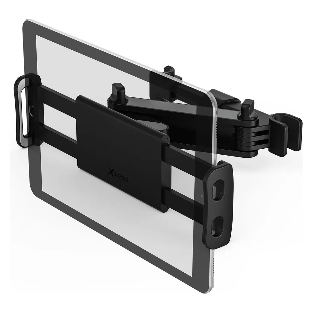 Xlayer Tablet-Halterung für Kfz-Kopfstützen Black
