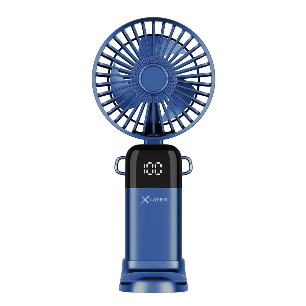 Handventilator, Blau