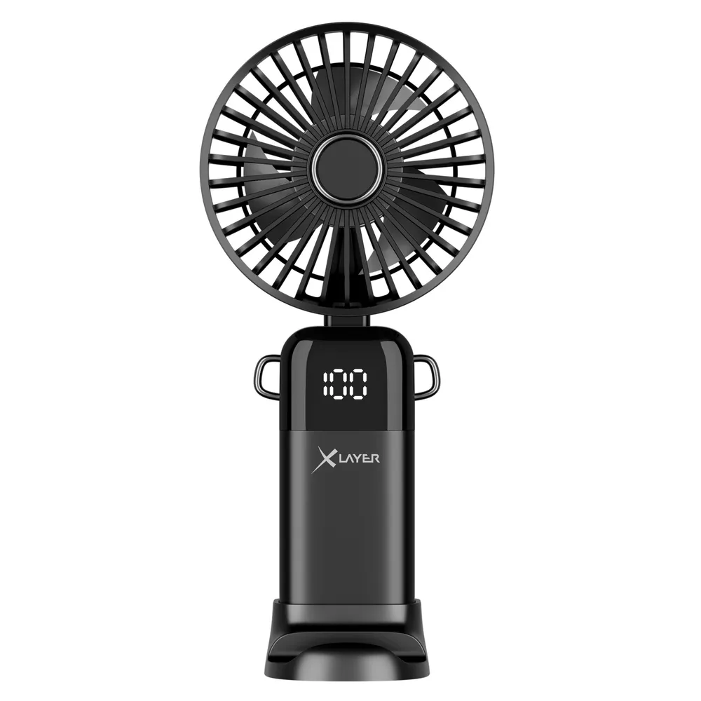 Handventilator, Schwarz