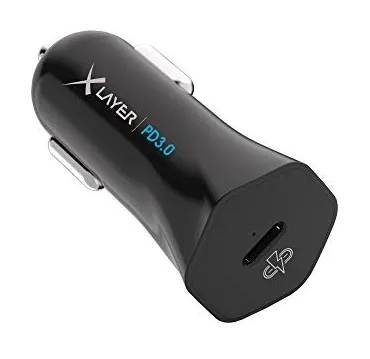 KFZ-Ladegerät Typ-C (USB-C) Charger PD 18W Black