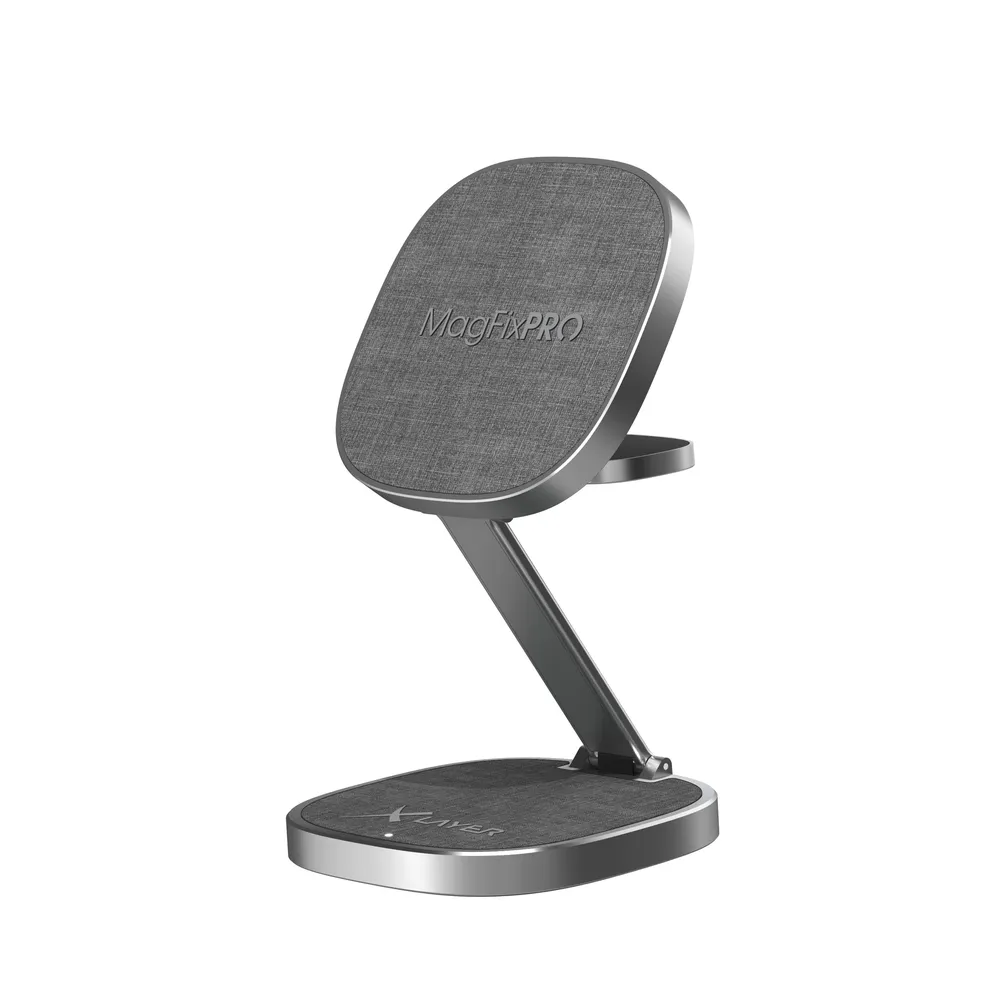 MagFix Pro 3 in 1 Wireless Travel Charger Grey