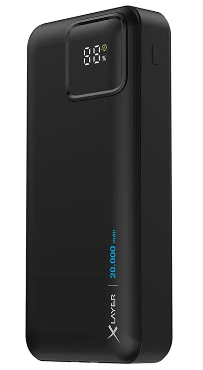 Powerbank 20.000-mAh Power Delivery, schwarz