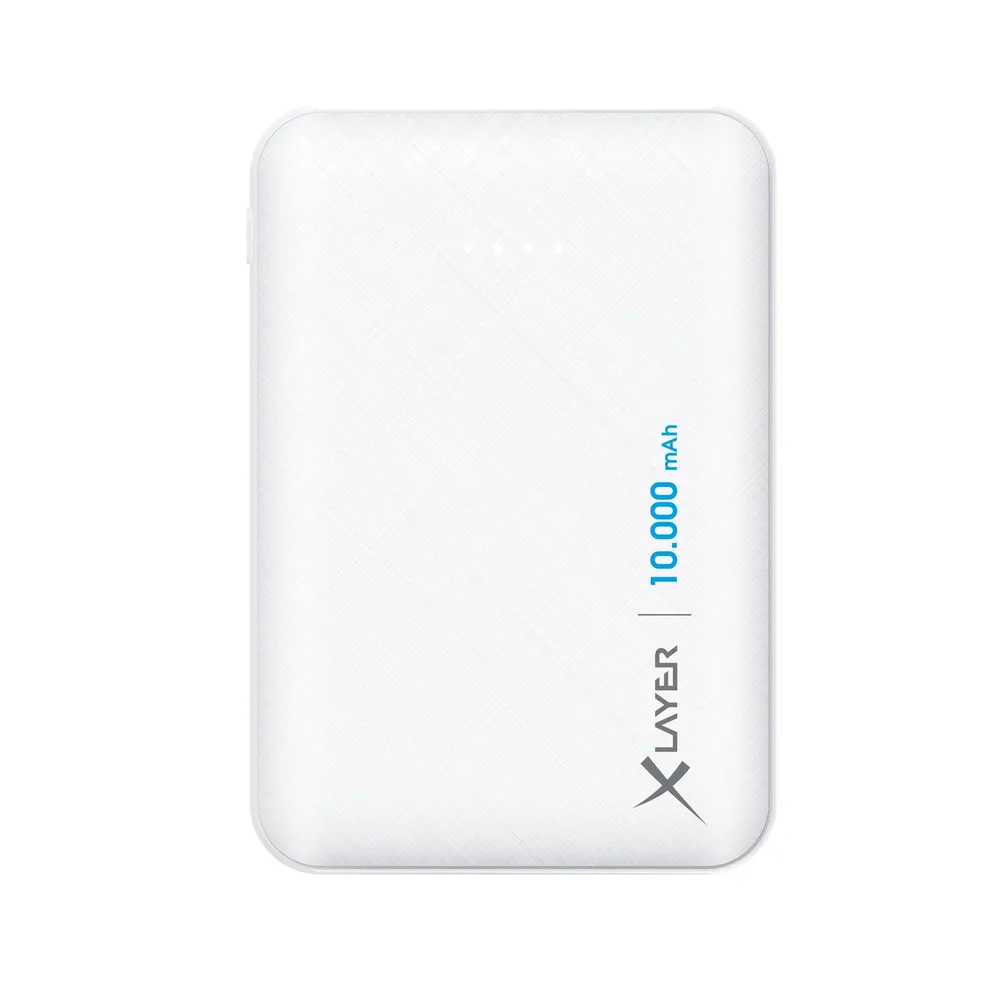 Powerbank Micro weiß, 10.000-mAh