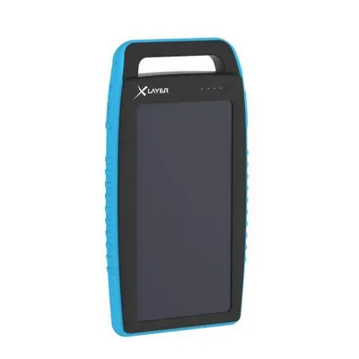 Powerbank Plus Solar, 15.000-mAh, blau