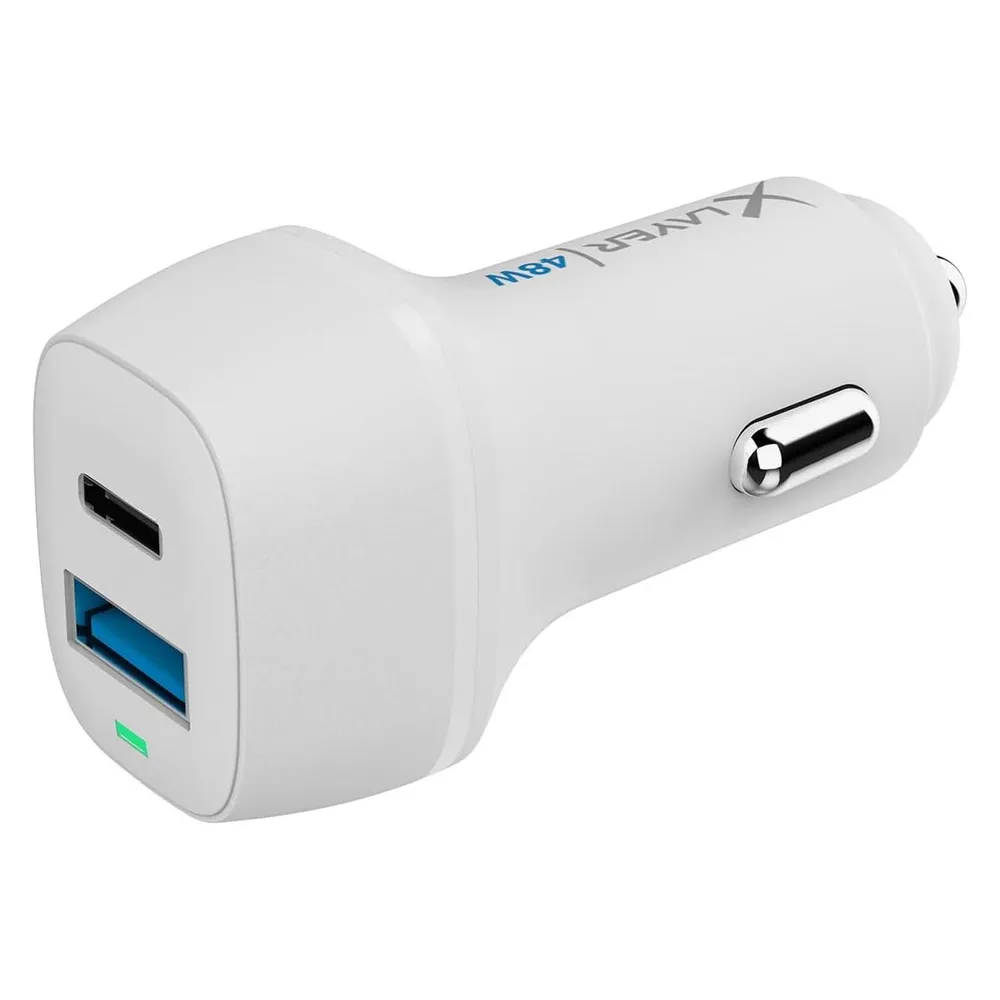 USB-C Power Delivery 30W / USB-A QC 3.0 18W Dual KFZ-Ladegerät