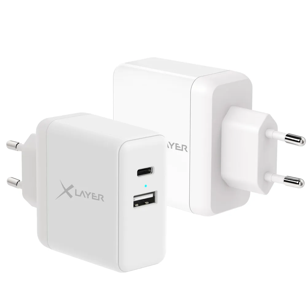 USB QC3.0 + 5V/2.4A Netzteil White (217075)